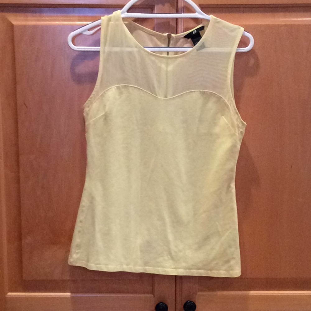 Yellow H&M Tank Top